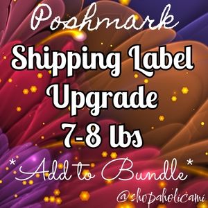 Add to Bundle for *7-8lb* Overweight Packages ⬇️ Please Read